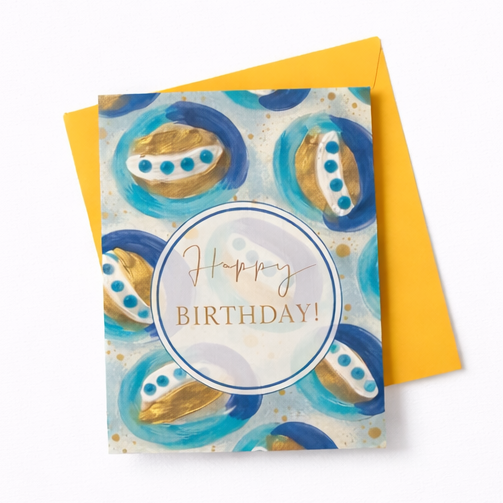 Abstract Birthday Card