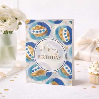 Abstract Birthday Card
