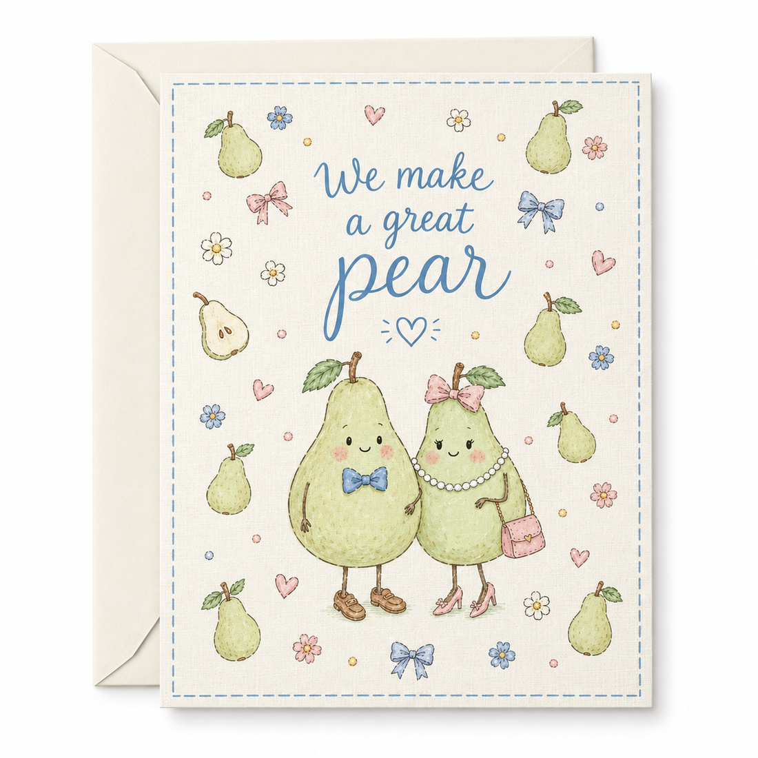We Make a Great Pear | Cute Couple and Anniversary Card