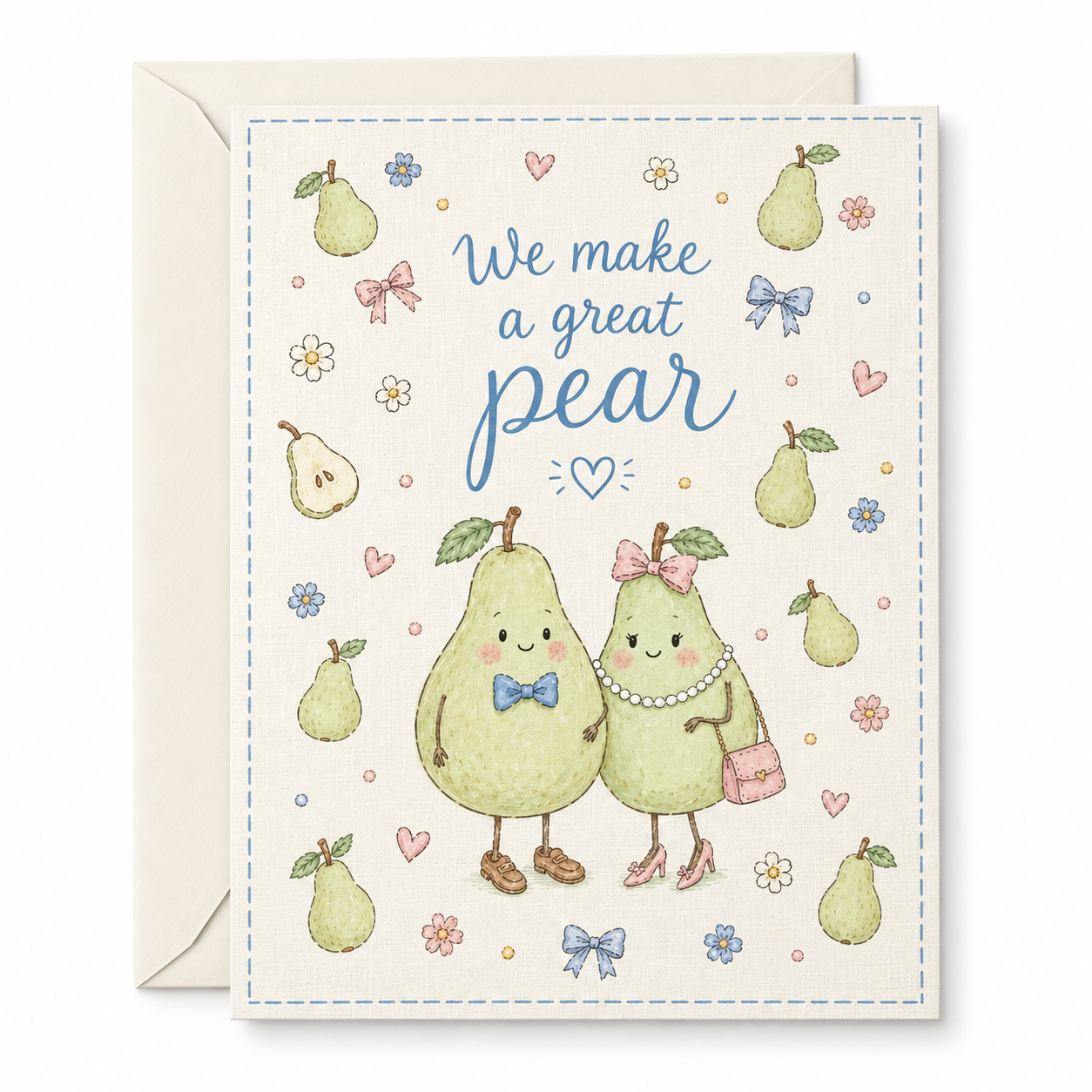 We Make a Great Pear | Cute Couple and Anniversary Card