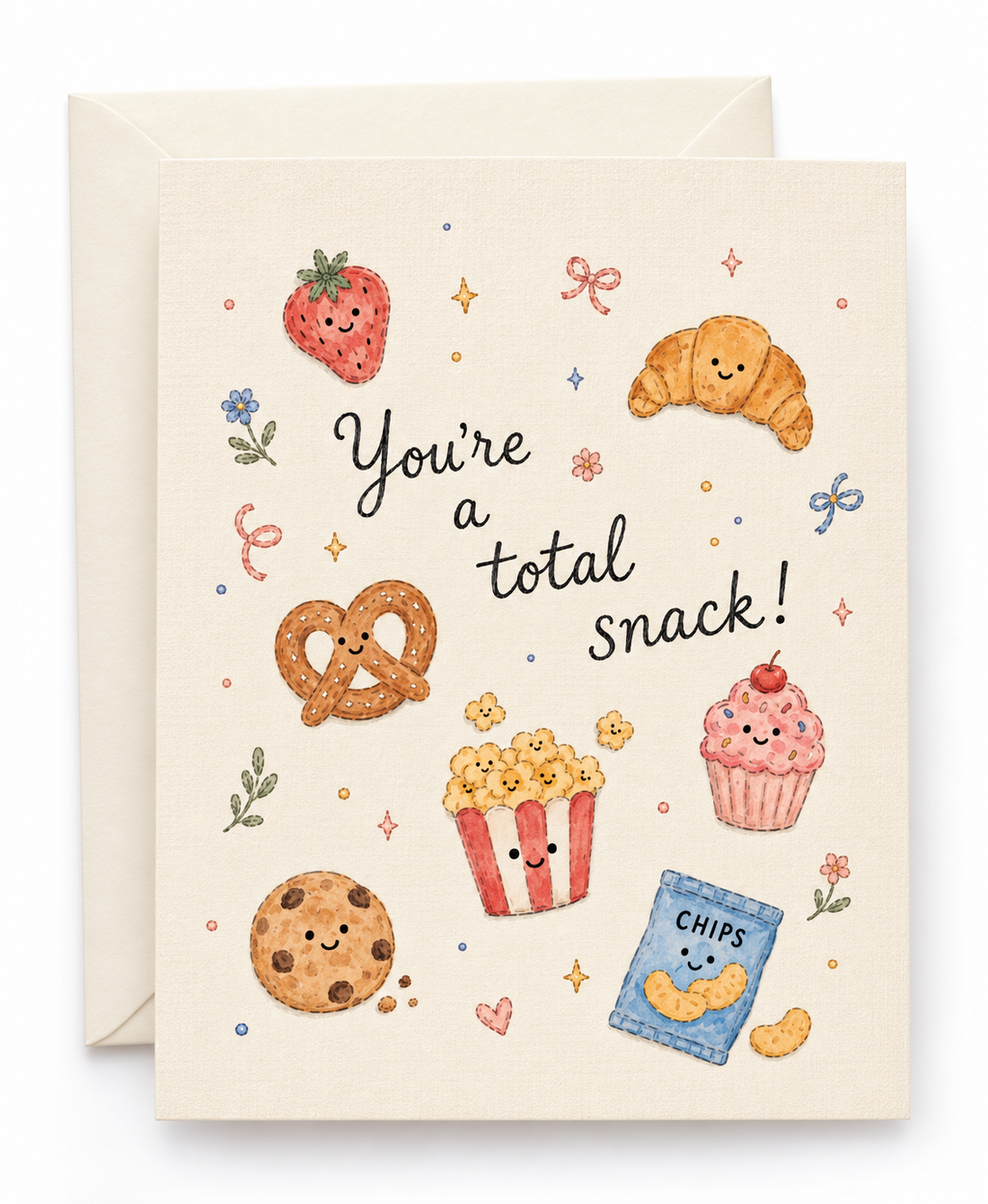 You’re a Total Snack Greeting Card