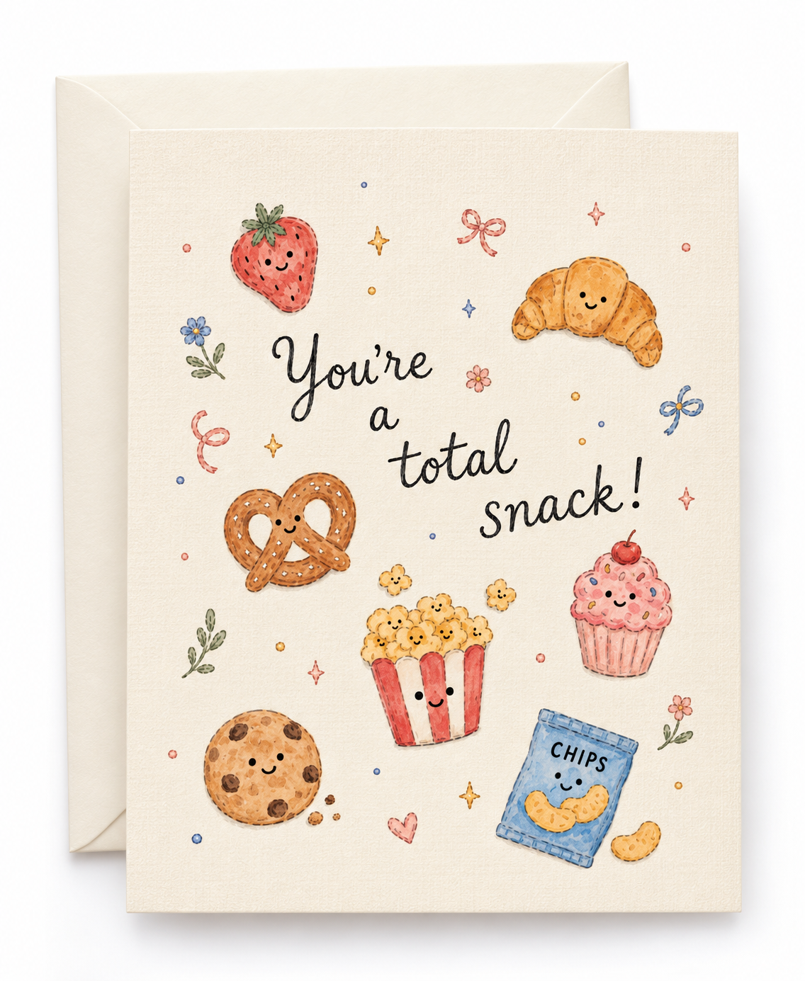 You’re a Total Snack Greeting Card