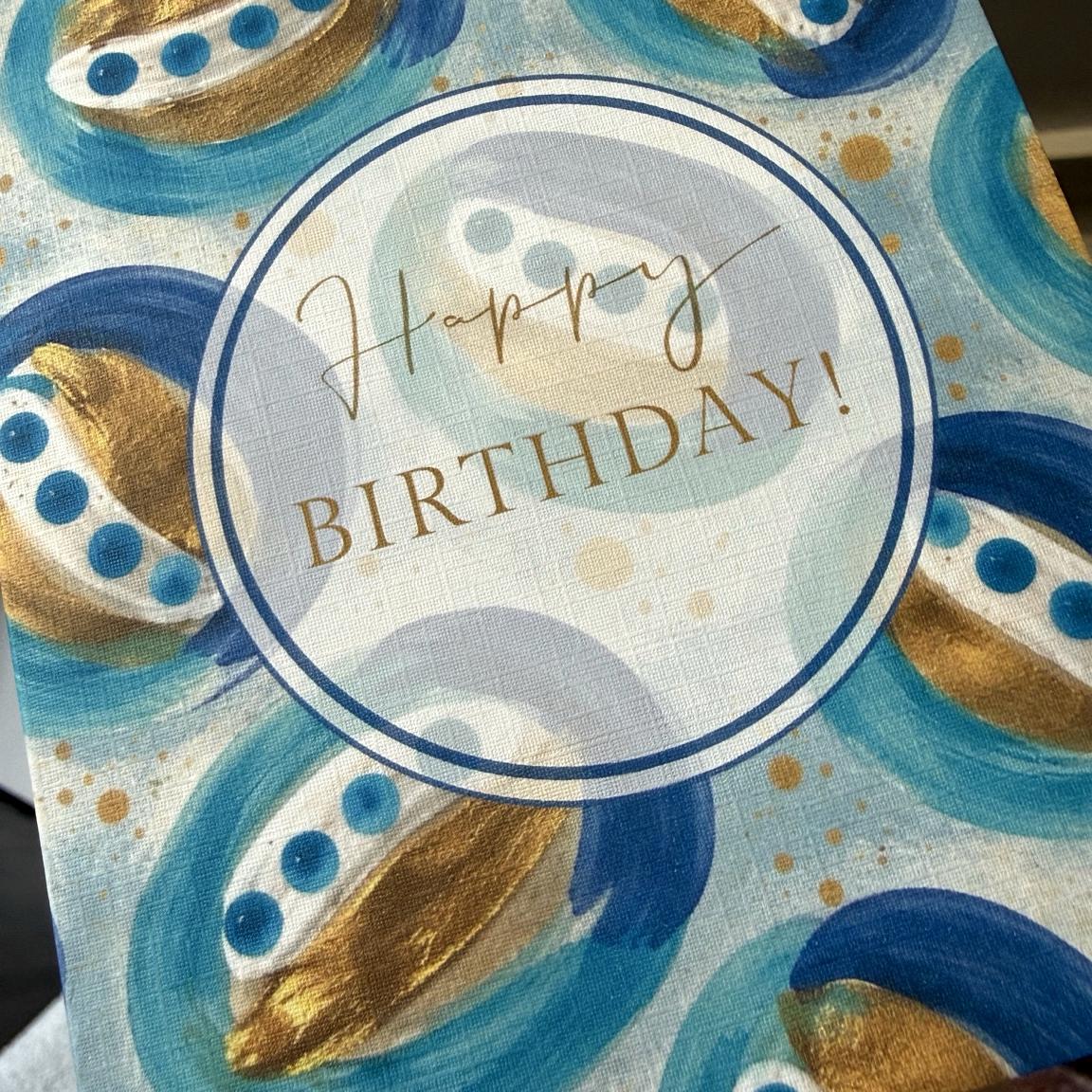 Abstract Birthday Card