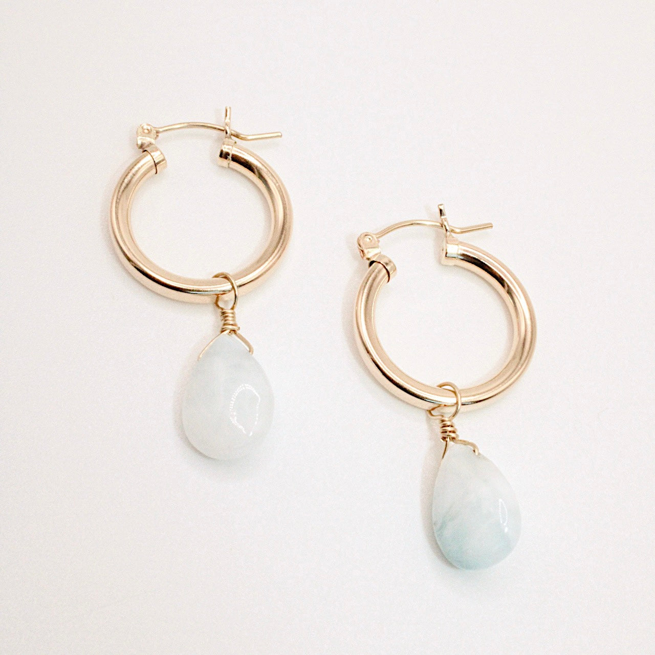 Removable charm hoops