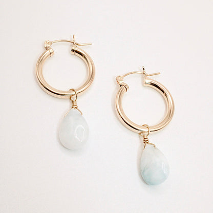 Removable charm hoops