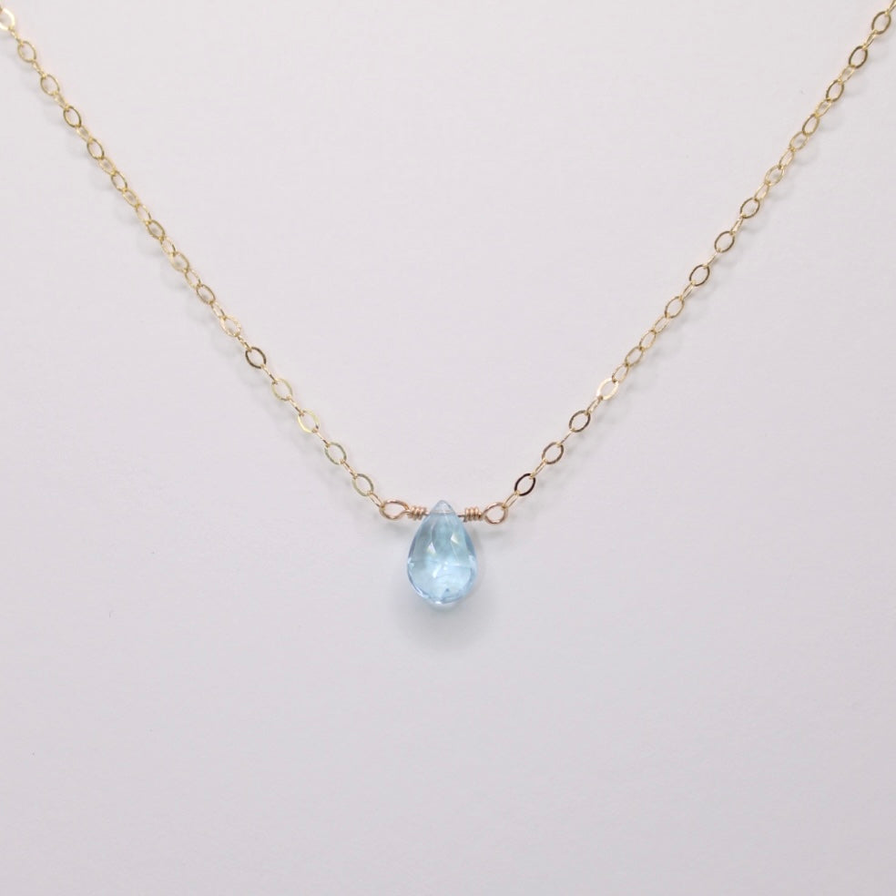 Blue Topaz Necklace