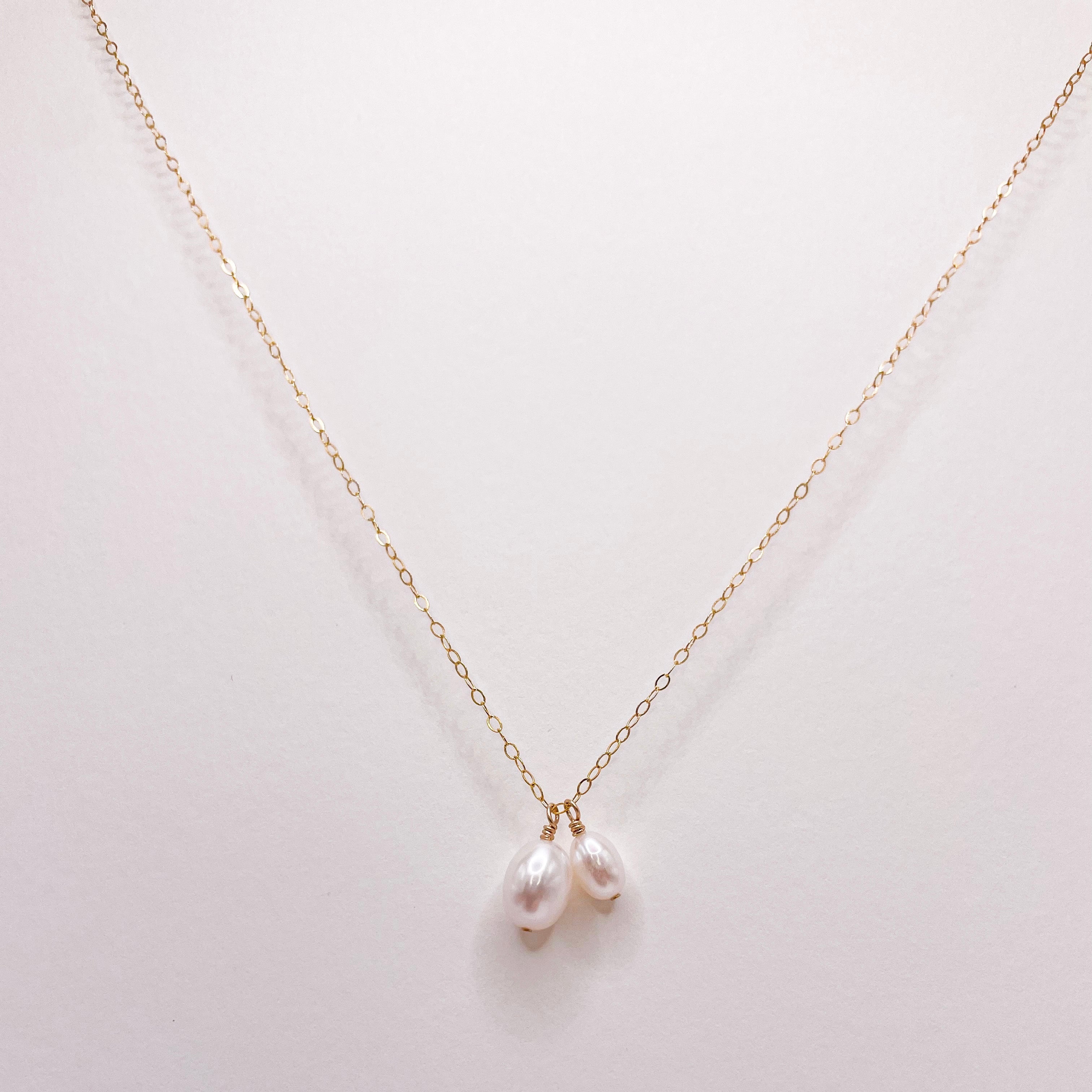 Double Pearls charm